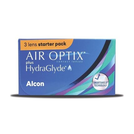 Alcon Air Optix Plus Hydraglyde - Monthly Disposable Contact Lenses (Pack of 3)