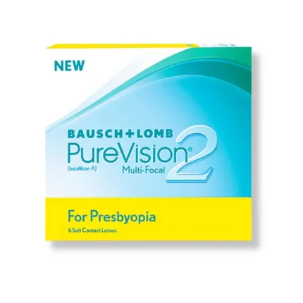 Bausch + Lomb Purevision2 MULTIFOCAL Monthly Disposable Contact Lens (6 Lens Pack)