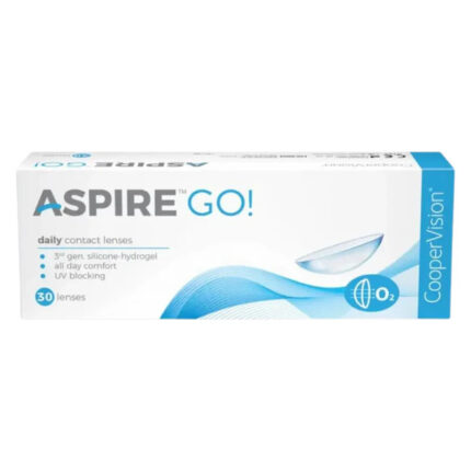 Cooper Vision Aspire Go Silicone Hydrogel Daily Disposable Lens (30 Lens Pack)