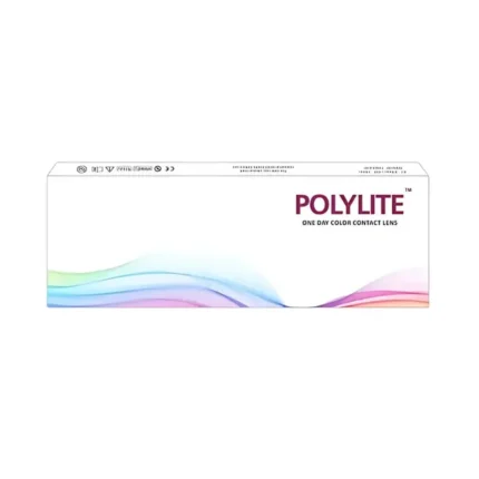 Polylite One Day Color Daily Disposable Contact Lens (10 Lens/Box) Only Plano